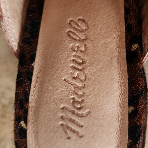 Madewell The Carey Mules Real Calf Hair - Picture 4 of 8